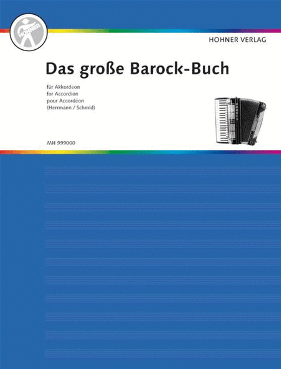 Das große Barock-Buch für Akkordeon Accordion scores gallery preview page 1