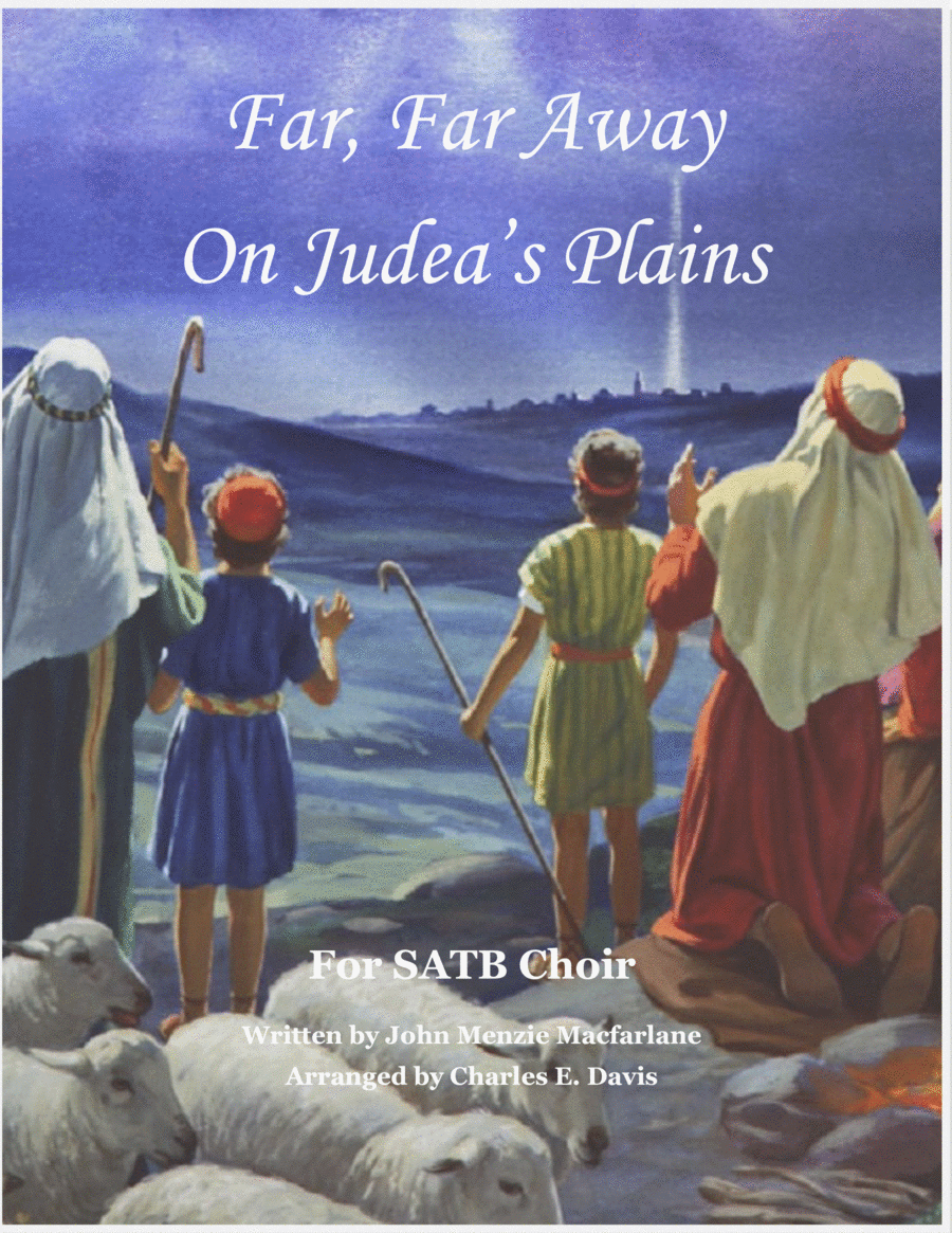 Far, Far Away on Judea's Plains 4-Part scores gallery preview page 1