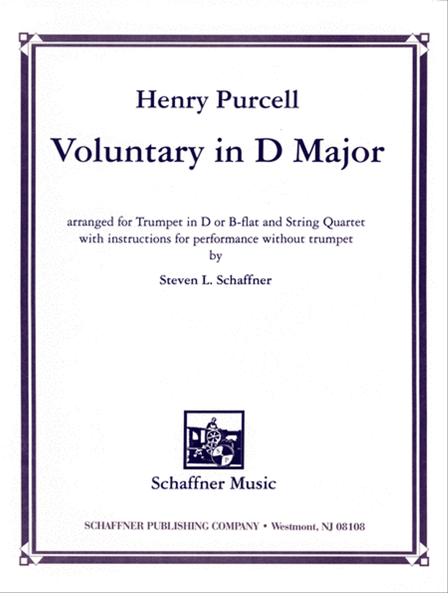 Voluntary In D Voluntary In D Trumpet scores gallery preview page 1