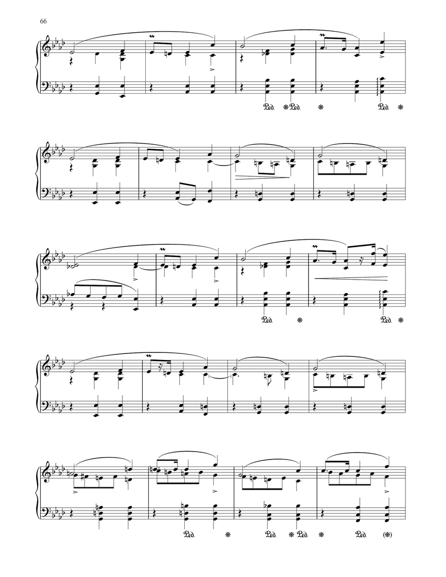 Mazurka, Op. 63, No. 2 Mazurka, Op. 63, No. 2 Piano Solo scores gallery preview page 2