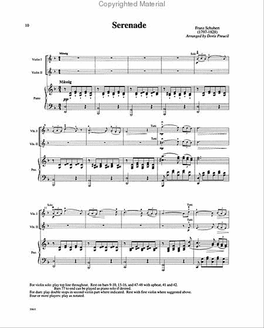 Singing Violins Singing Violins Violin scores gallery preview page 3