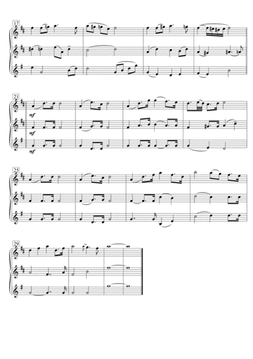 Bridal Chorus "Treulich geführt" from Lohengrin for Saxophone Trio image number null