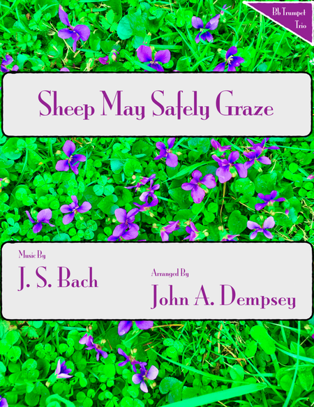 Sheep May Safely Graze (Bach): Trumpet Trio image number null