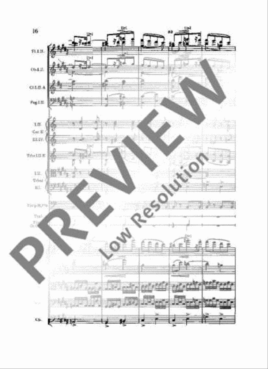 Slavonic Dances Orchestra scores gallery preview page 19