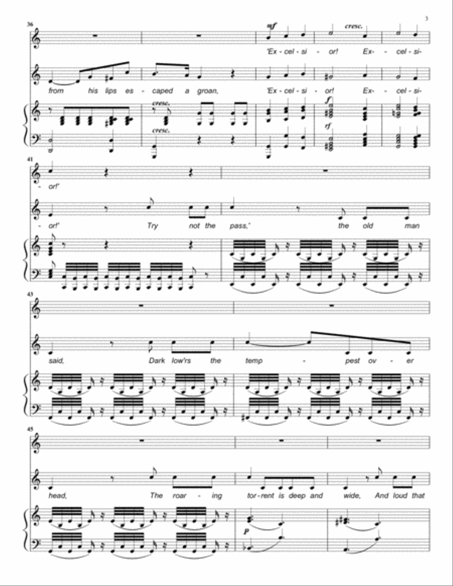 Balexcel Piano, Vocal, Guitar scores gallery preview page 3