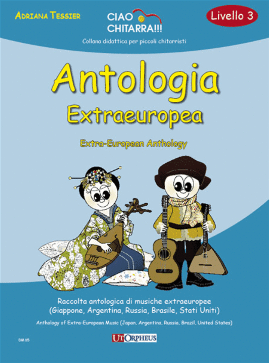 Antologia Extraeuropea (Livello 3) Acoustic Guitar scores gallery preview page 1