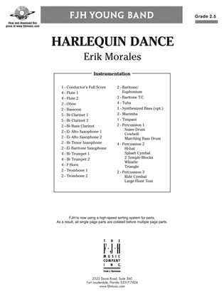 Harlequin Dance: Score