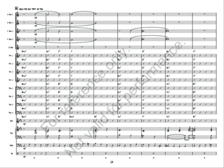 Fascinating Rhythm Jazz Ensemble scores gallery preview page 15