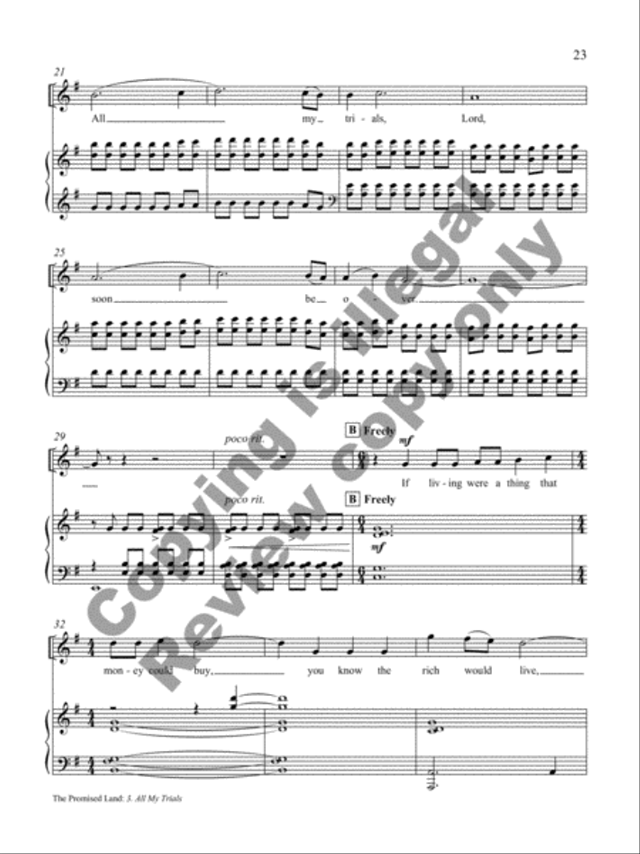 The Promised Land Orchestra scores gallery preview page 14