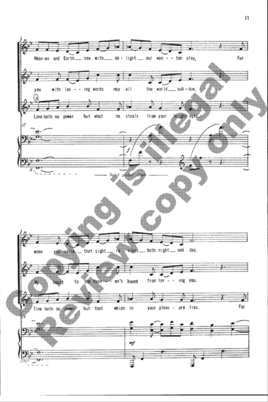 Love Songs in the Round SSA scores gallery preview page 29