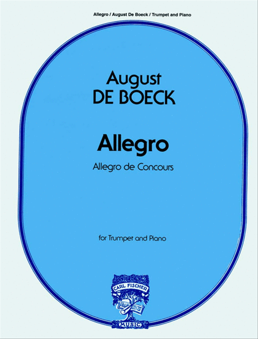 Allegro Trumpet Solo scores gallery preview page 1