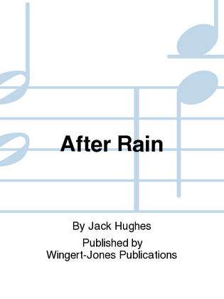 Book cover for After Rain - Full Score