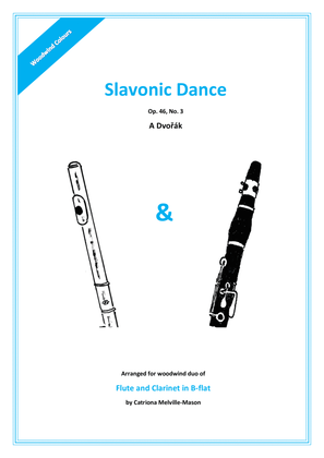 Slavonic Dance Op. 46/3 (Flute & Clarinet Duet)