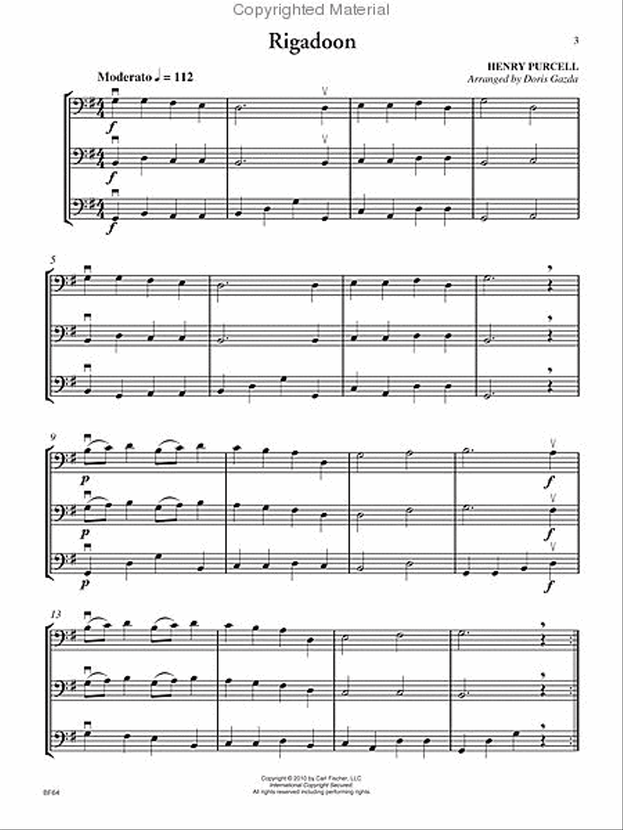 Progressive Trios for Strings String Orchestra scores gallery preview page 2