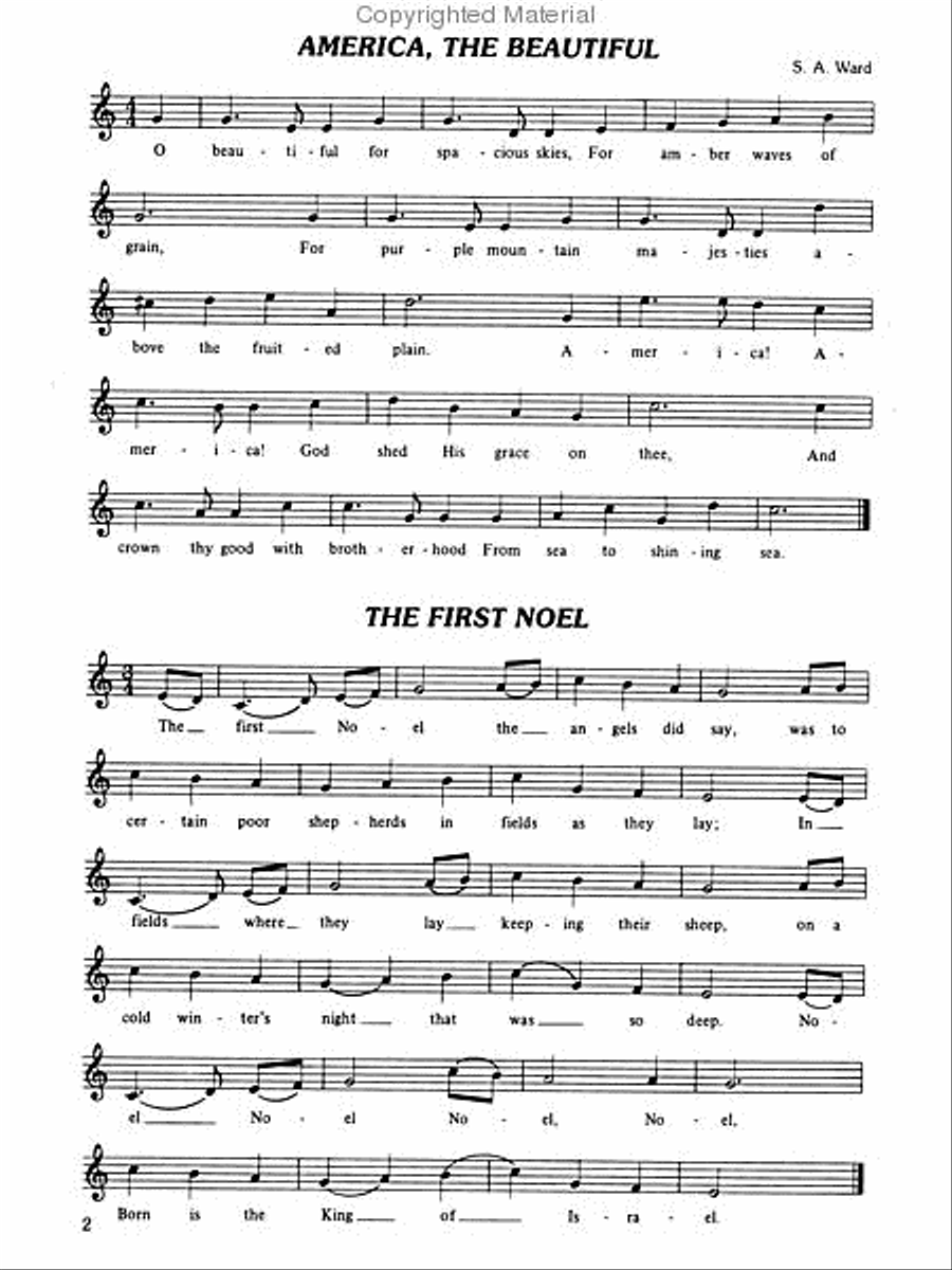 Alfred's Very First Tonechime Arrangements Handbell Choir scores gallery preview page 92