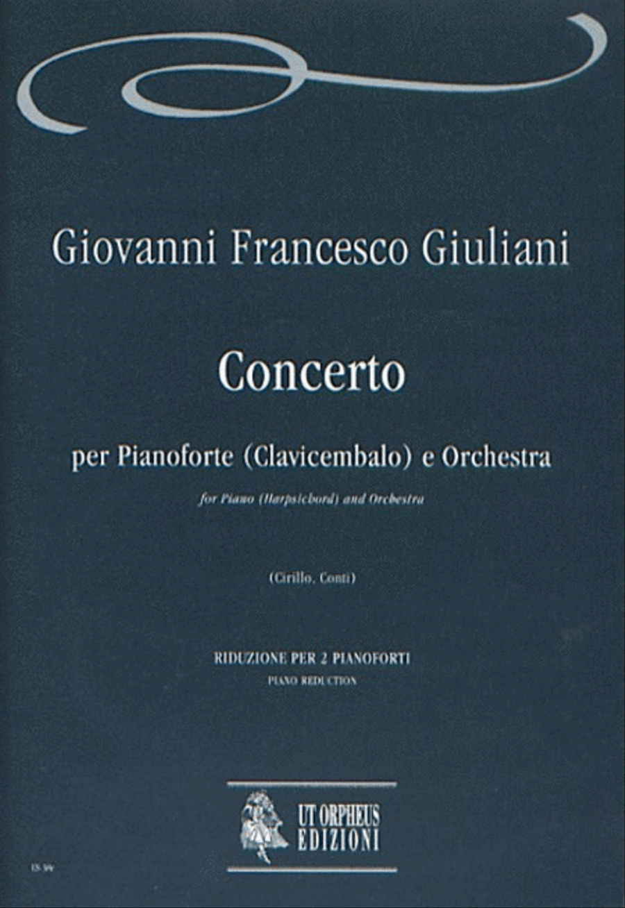 Concerto Op. XII for Piano (Harpsichord) and Orchestra Harpsichord scores gallery preview page 1