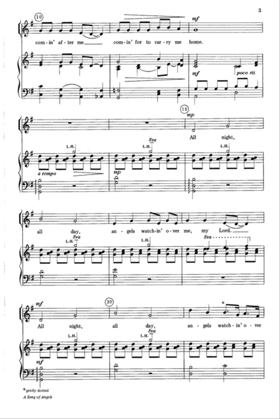 A Song of Angels A Song of Angels 3-Part scores gallery preview page 2