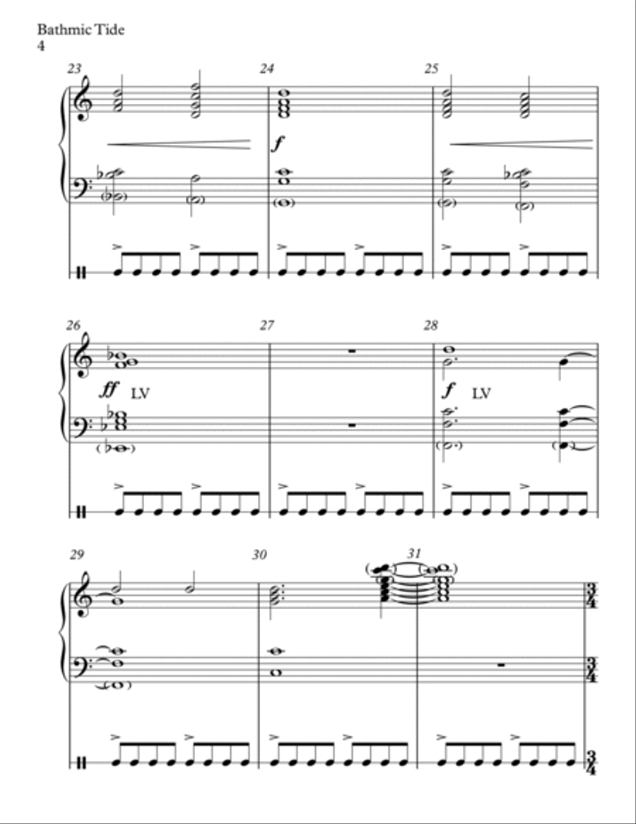 Bathmic Tide Handbell Choir scores gallery preview page 4