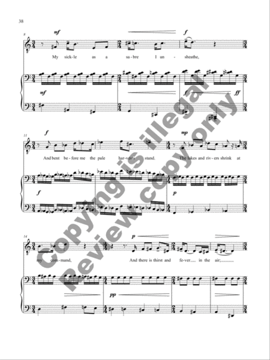 The Poet's Calendar Tenor Voice scores gallery preview page 18