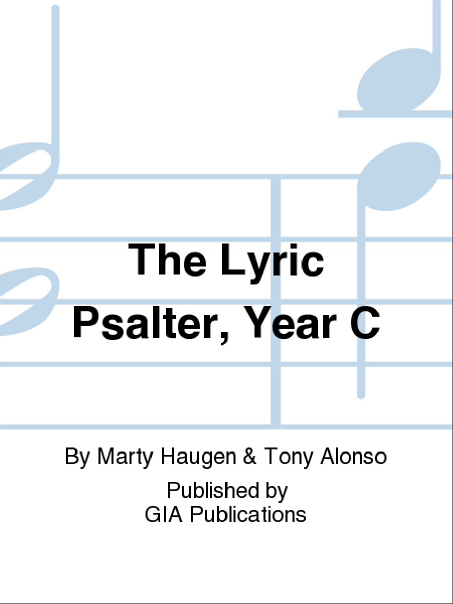 The Lyric Psalter CD scores gallery preview page 1