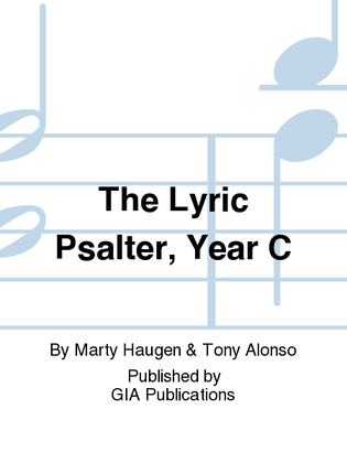 Book cover for The Lyric Psalter