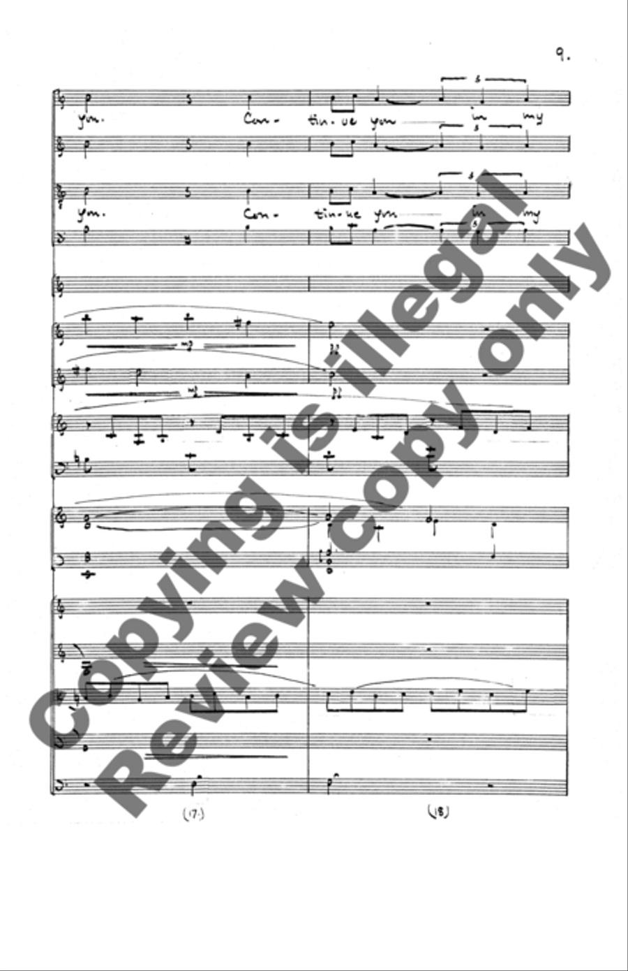 I Am the Way 4-Part scores gallery preview page 8