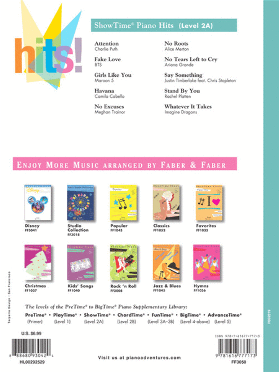 ShowTime® Piano Hits ShowTime® Piano Hits Piano Method scores gallery preview page 7