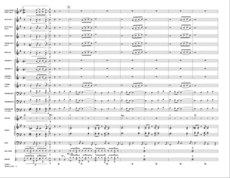 Shades of Rio Jazz Ensemble scores gallery preview page 3