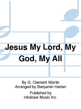Book cover for Jesus My Lord, My God, My All