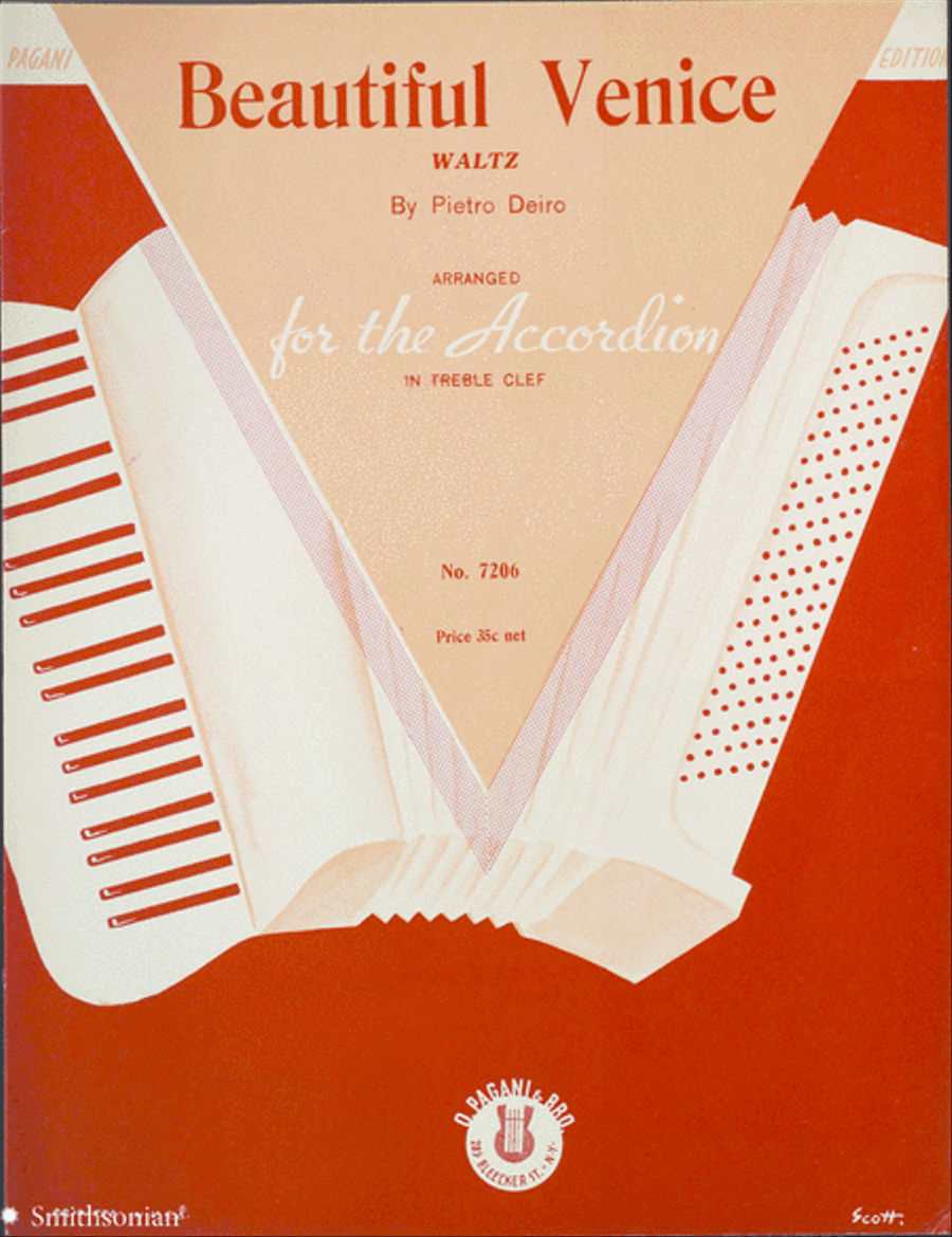 Beautiful Venice Waltz Piano scores gallery preview page 1