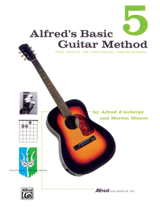 Book cover for Alfred's Basic Guitar Method, Book 5