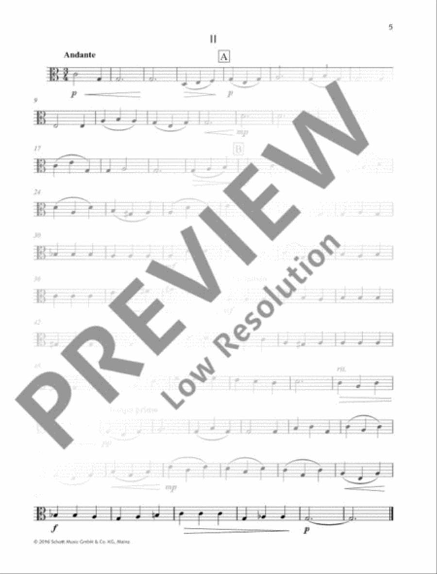 Concertino G major Part scores gallery preview page 6
