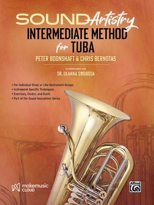 Book cover for Sound Artistry Intermediate Method for Tuba