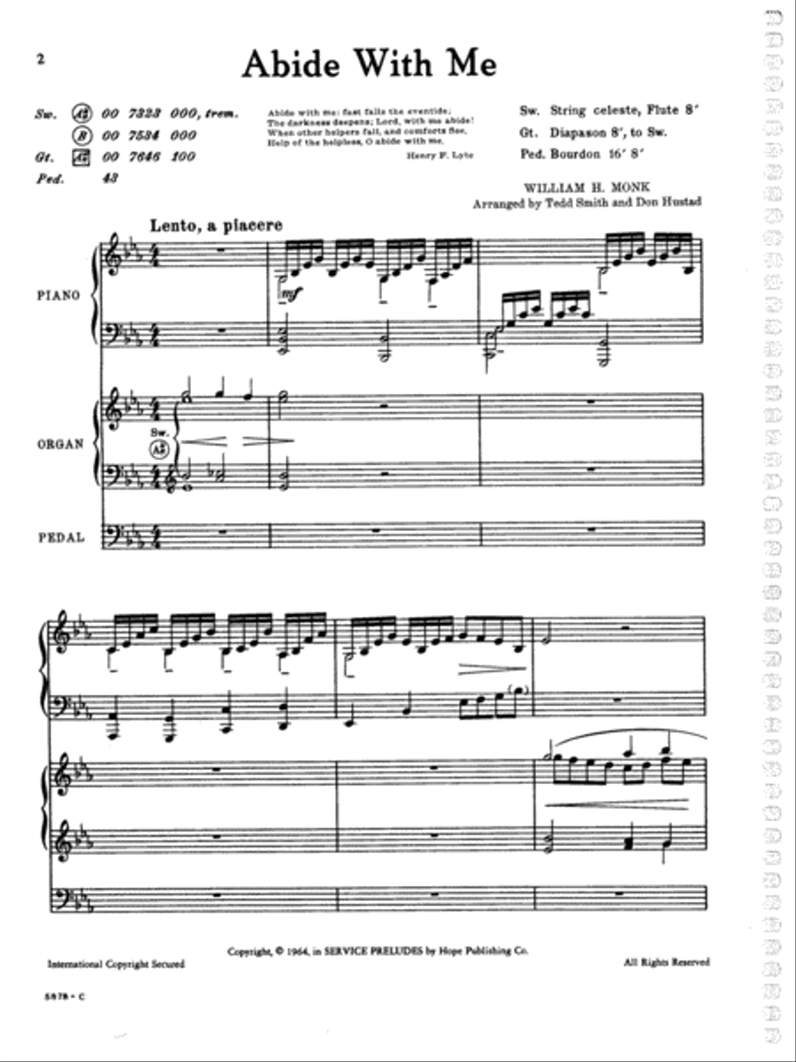 Collected Piano/Organ Works Organ scores gallery preview page 2