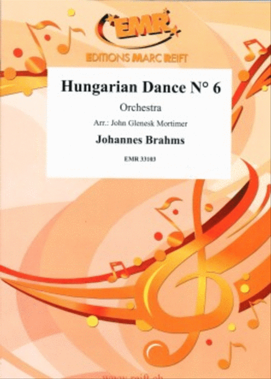 Hungarian Dance No. 6 Hungarian Dance No. 6 Orchestra scores gallery preview page 1