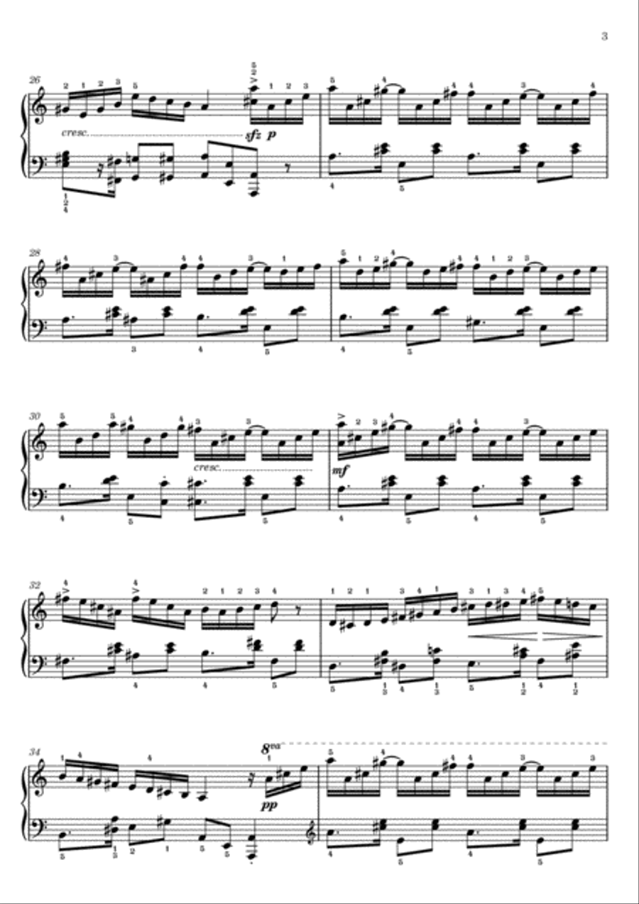 Tico Tico - Piano solo sheet music Piano Solo scores gallery preview page 3