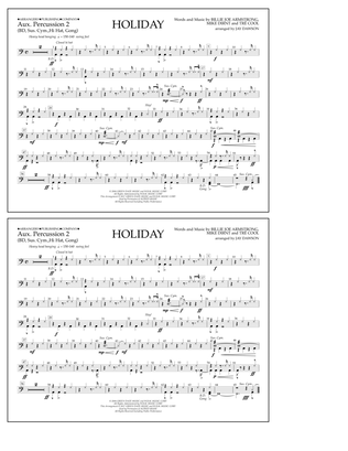Holiday - Aux. Percussion 2