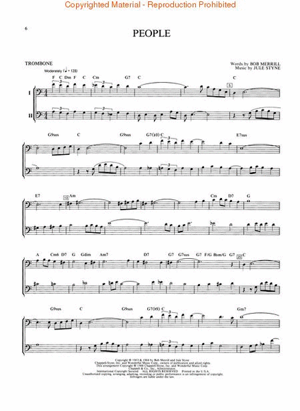 Jazz Duets - Standards (Trombone)