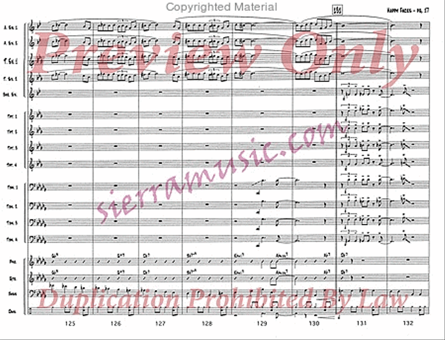 Happy Faces Jazz Ensemble scores gallery preview page 18
