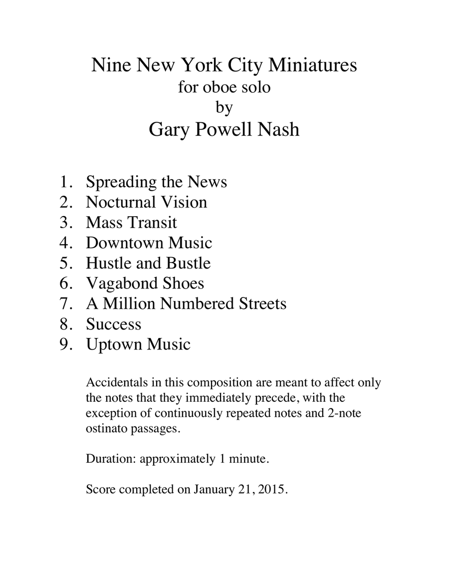 Nine New York City Miniatures image number null