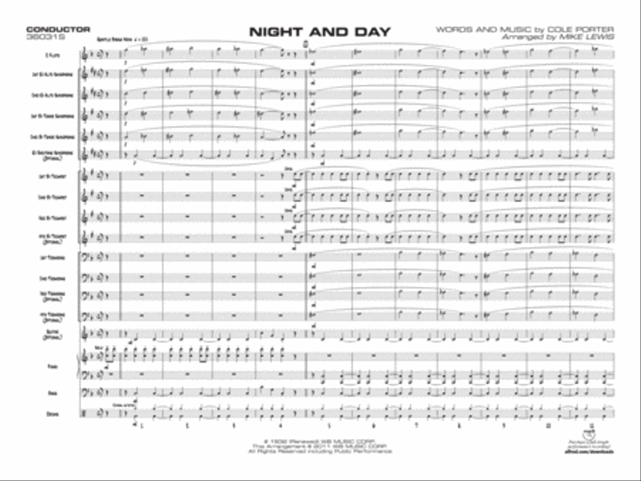 Night and Day Jazz Ensemble scores gallery preview page 2