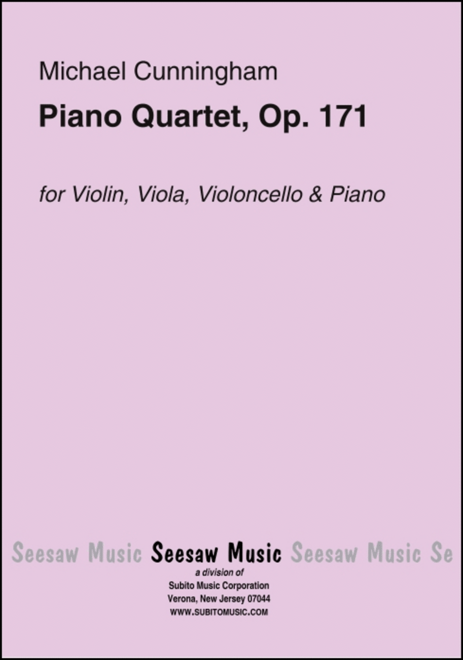 Piano Quartet, Op. 171