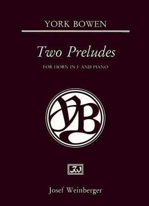 Book cover for Two Preludes