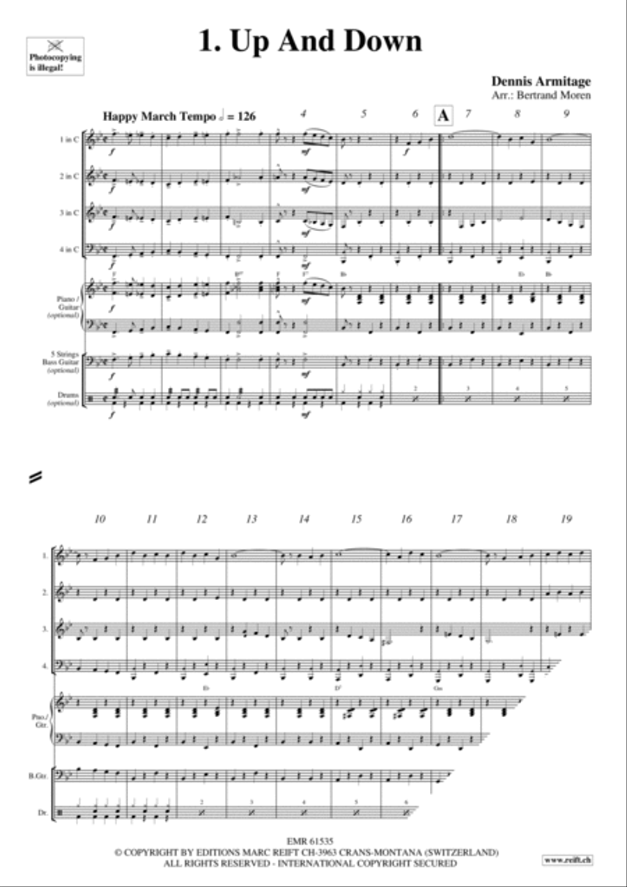 Beer Party Woodwind Quartet scores gallery preview page 3