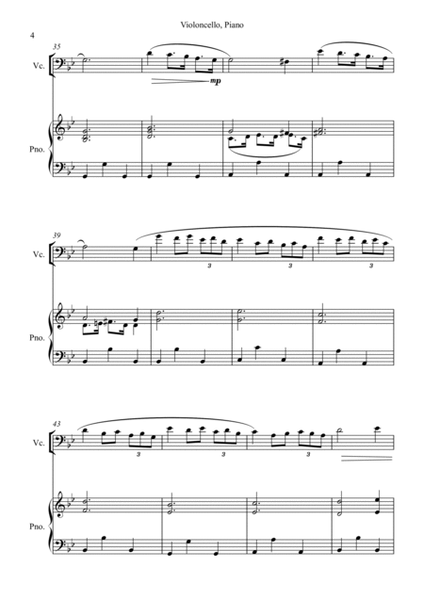 Adagio (in G minor) For Cello image number null