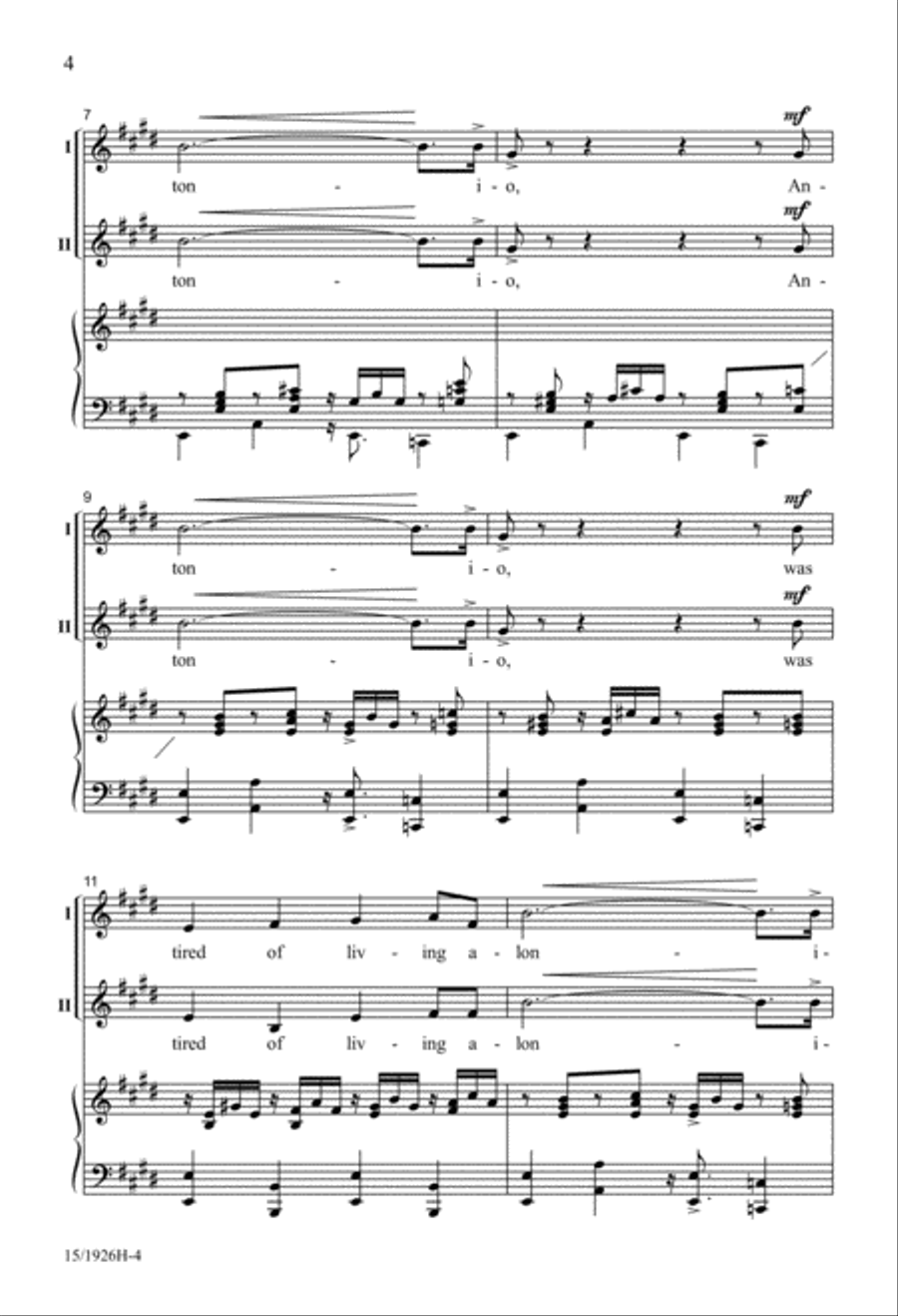 Antonio 2-Part scores gallery preview page 4