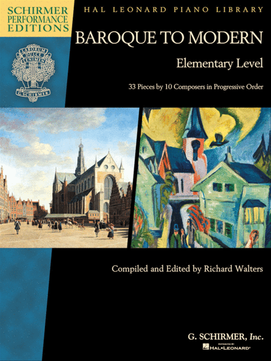 Baroque to Modern: Elementary Level Piano Solo scores gallery preview page 1