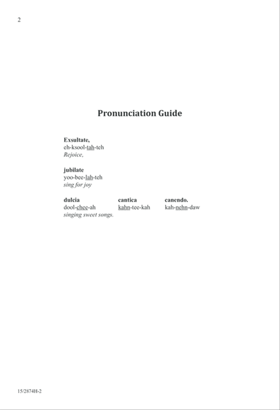 A Jubilant Fanfare A Jubilant Fanfare SSAA scores gallery preview page 2