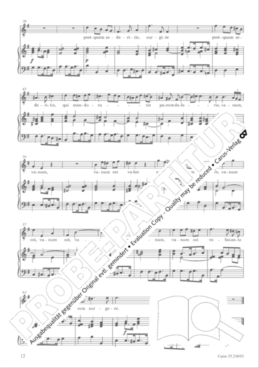 Nisi Dominus Nisi Dominus SSATB scores gallery preview page 15