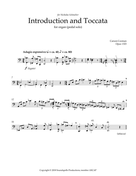 Introduction and Toccata image number null